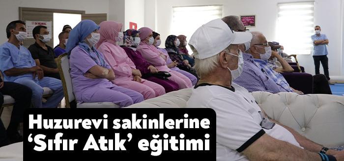 Kocaeli Büyükşehir Belediyesi ‘Sıfır Atık’ projesi kapsamında huzurevi sakinlerine eğitim