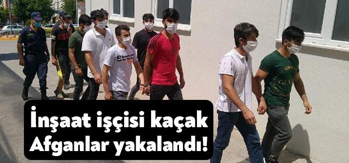 Kocaeli'nin Başiskele ilçesinde, inşaatlarda kaçak çalışan ve yurda yasa dışı
