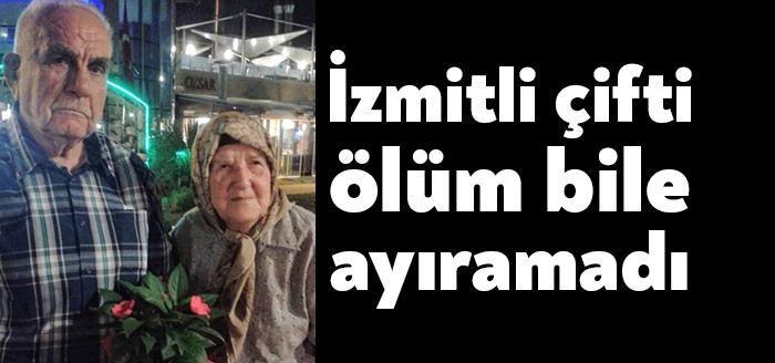 Kocaeli'nin İzmit ilçesi Çukurbaqğ Mahallesi sakinlerinden Şükriye Oğuz ve Arif