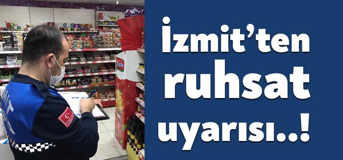 İş yeri açma ve çalışma ruhsatı ile tadilat izni almayan