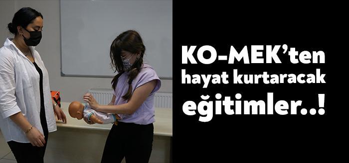 Kocaeli Büyükşehir Belediyesi Mesleki Eğitim Kursları Ev Becerileri Atölyesi’nde kursiyerlere