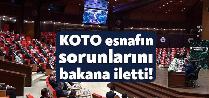 KOTO Başkanı Necmi Bulut, TOBB Müşterek Konsey Toplantısı’nda bir araya