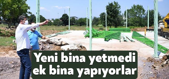 Kartepe Belediye Başkanı Av.M.Mustafa Kocaman, yapımı hızla devam eden ek