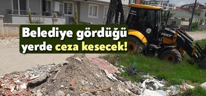 Kartepe Belediyesi Temizlik İşleri Müdürlüğü ilçe genelinde Kurban Bayramı temizliğine