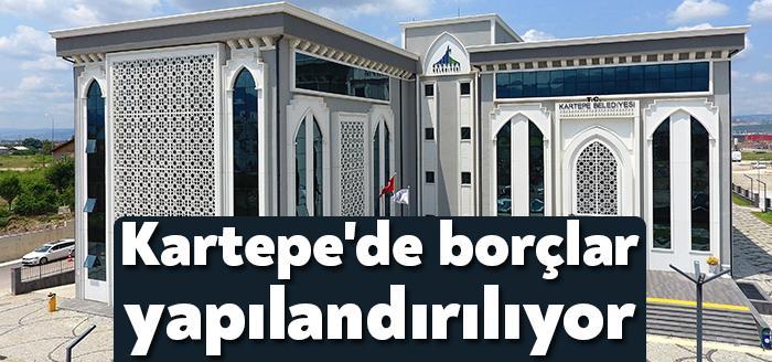Kartepe Belediyesi Mali Hizmetler Müdürlüğü bazı alacakların yapılandırılmasına başlandığının müjdesini