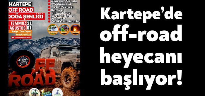 Kartepe Belediyesi ile Kartepe Off-Road Doğa Spor Kulübü işbirliğinde düzenlenen