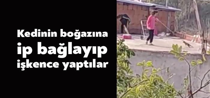Gebze Mevlana Mahallesinde bulunan bir evin çatı katında boğazına ip