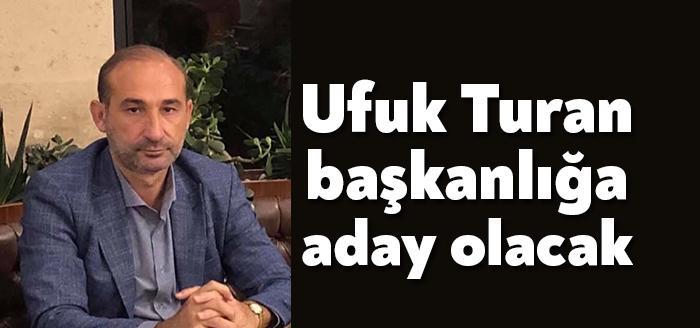 Ufuk Turan, Kocaeli Emlakçılar Odası Başkanlığına aday olduğunu duyurdu.