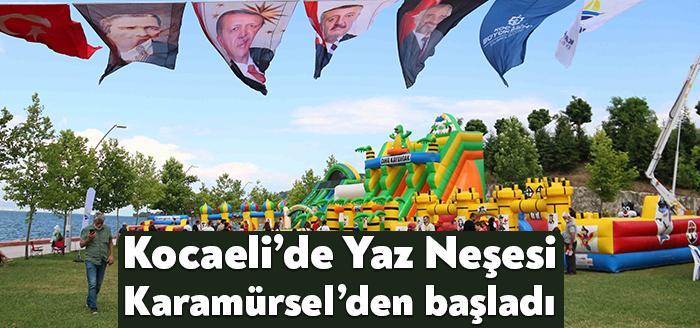Kocaeli Büyükşehir Belediyesi’nin yaz aylarında kentin 12 ilçesinde organize ettiği