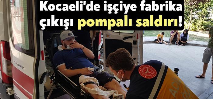  Kartepe Arslanbey OSB’de bulunan bir fabrikada işçi olarak çalışan kişi,