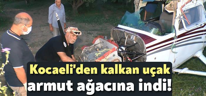 Kocaeli Cengiz Topel Havalimanı'ndan eğitim amacıyla geçen salı günü saat