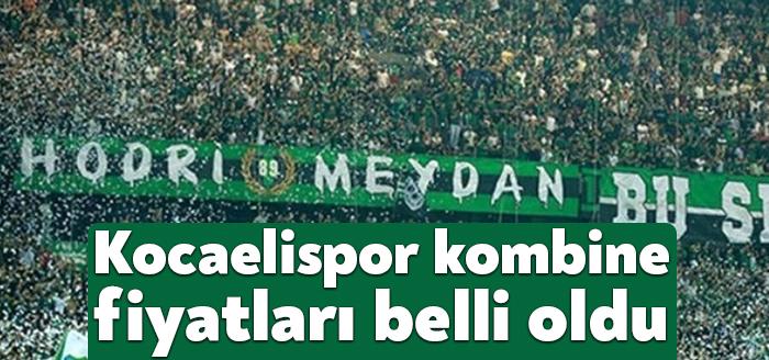 Kocaelispor kombine fiyatları belli oldu. En pahalı kombine 5 bin,