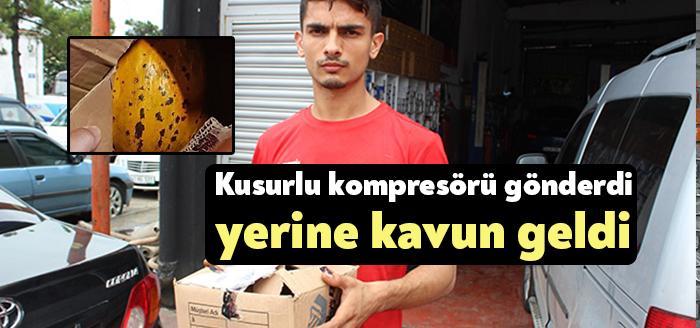 İzmit'te, otomobil mekanik ustası Mehmet Akyürek (24) internetten satın aldığı