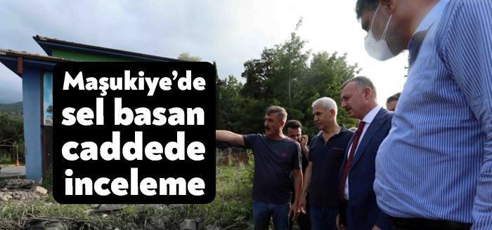 Kocaeli Büyükşehir Belediye Başkanı Doç.Dr Tahir Büyükakın, yoğun yağış sonrası
