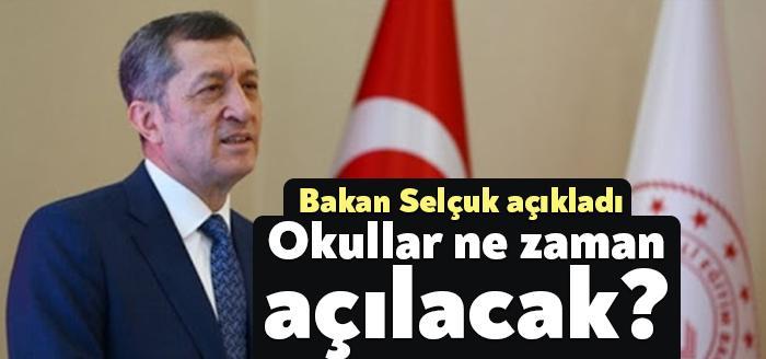 Milli Eğitim Bakanı Ziya Selçuk, "Vaka sayısında çok fazla bir