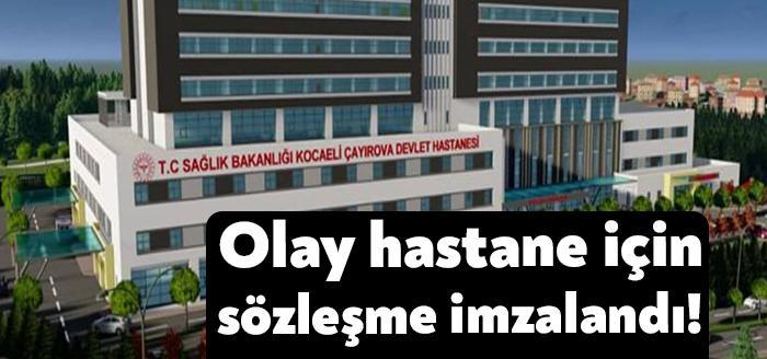 Çayırova Devlet Hastanesi 2017 yılından bu yana inşa edilemiyordu. Önceki