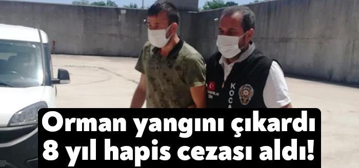 İzmit’te geçtiğimiz yıllarda birden fazla orman yangınına neden olduğu iddiası ile yargılanan
