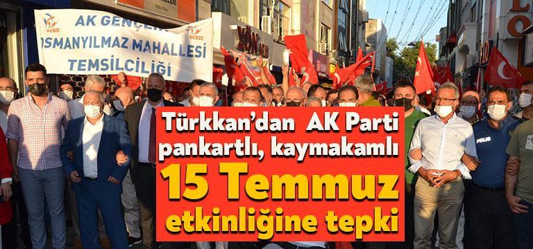 15 Temmuz Milli Birlik ve Demokrasi Günü kapsamında Gebze’de de