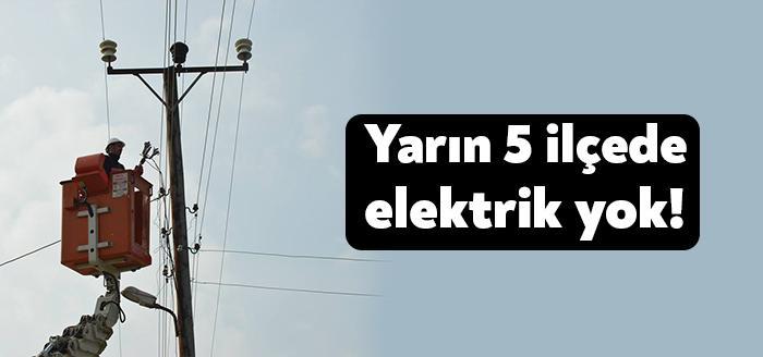 SEDAŞ, bakım ve onarım çalışmaları kapsamında gerçekleştirdiği planlı elektrik kesintilerinin