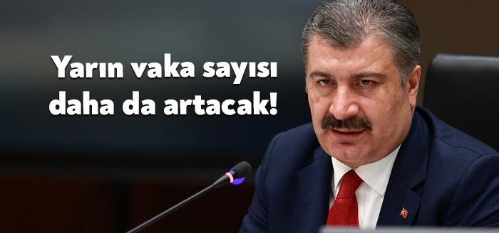 Sağlık Bakanı Fahrettin Koca, günlük koronavirüs vakalarının 10 bine yaklaşması