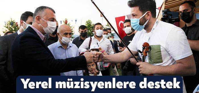 Büyükşehir’den yerel müzisyenlere destek