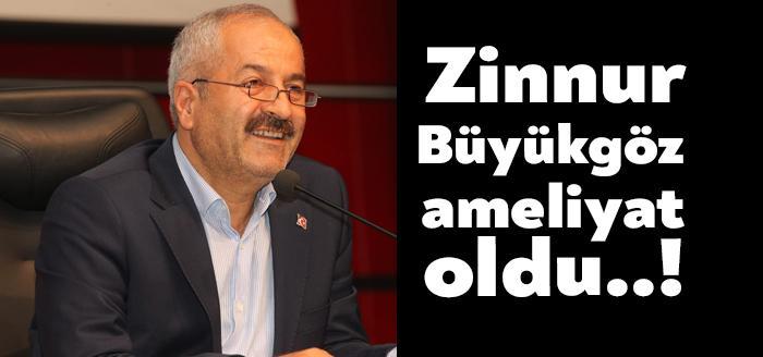 Gebze Belediye Başkanı Zinnur Büyükgöz, gece aniden fenalaşması sonrası hastanede