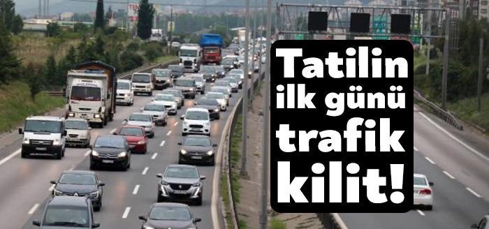 9 günlük Kurban Bayram tatilinin ilk gününde İstanbul ve çevre
