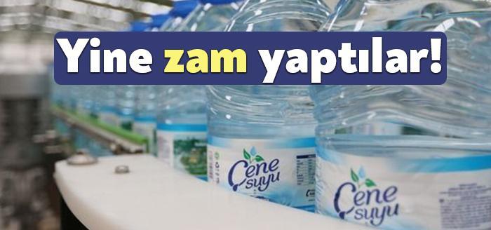 Derince Belediyesi Çenesuyu A.Ş., nisan ayındaki zamların ardından ürünlerine yeniden