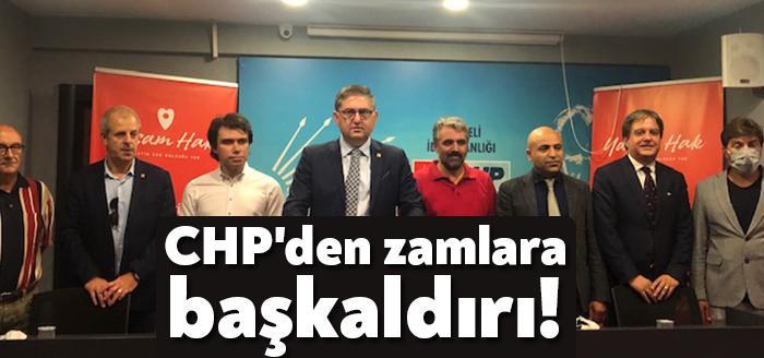 CHP Genel Merkezi ekonomik kriz ve zamlarla ilgili 81 ilde