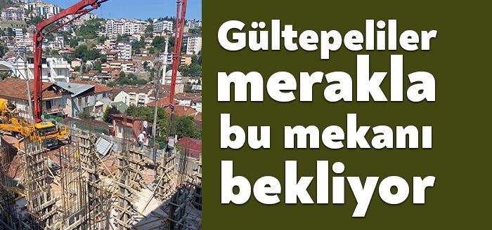 Gültepeliler yapımı devam eden Gültepe Kültür Merkezi’nin kötü alışkanlıklarla mücadele