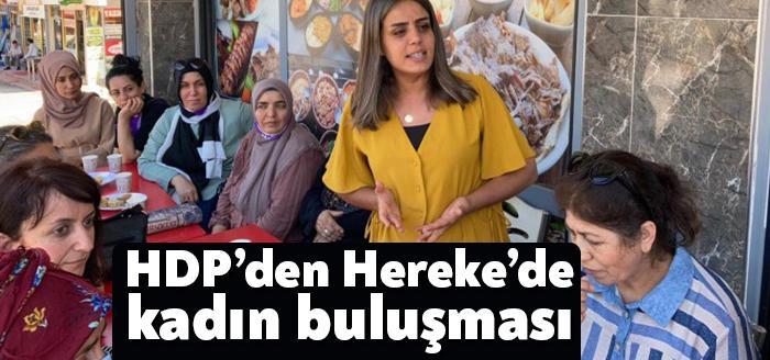 Halkların Demokratik Partisi (HDP) Kadın Meclisi'nin, “Kadınlar için Adalet” kampanyası