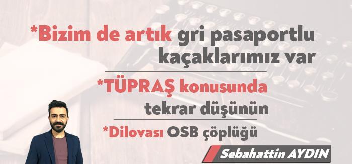 Sebahattin Aydın'ın Kandıra Belediyesi'nin yurt dışına gri pasaportla gönderdiği kaçaklar
