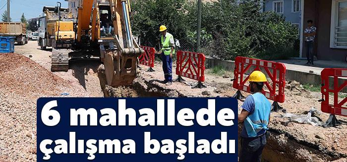 Kocaeli Büyükşehir Belediyesi, Kartepe ilçesi’nde 6 mahallede sağlıklı altyapı için