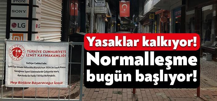 Corona virüs ile mücadele kapsamında alınan tedbirlerin uygulanması, kademeli normalleşme