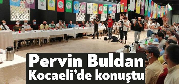 Halkların Demokratik Partisi (HDP) Eş Genel Başkanı Pervin Buldan ve