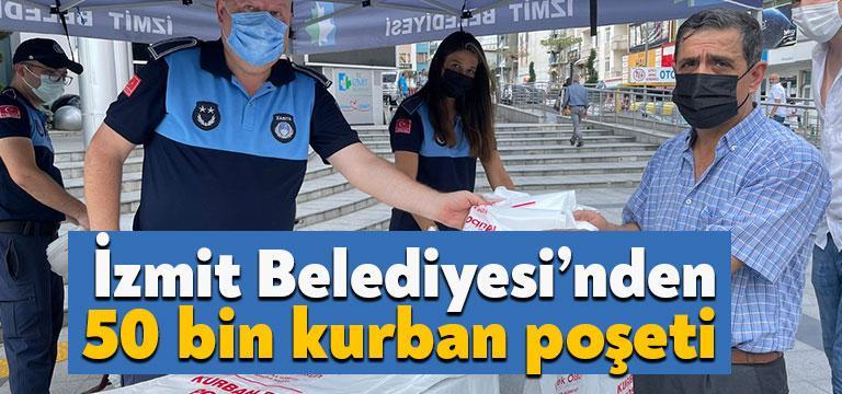 İzmit Belediyesi, Kurban Bayramı sebebiyle kent genelinde 50 bin adet