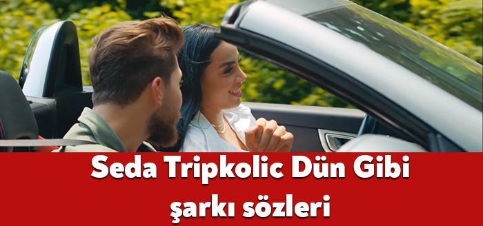 Ünlü şarkıcı Seda Tripkolic Dün Gibi şarkı sözleri yayınladı. Kısa