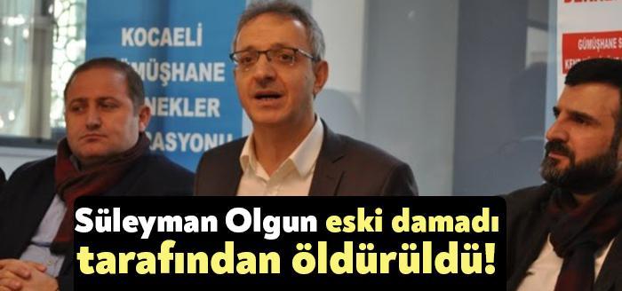 Gebze’de bulunan Kocaeli Gümüşhaneliler Dernekleri Federasyonu Başkanı Süleyman Olgun, eski
