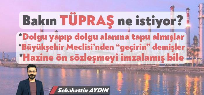 Sebahattin AYDIN'ın TÜPRAŞ'ın liman genişletme çalışmaları üzerine yazdığı değerlendirme yazısıdır...