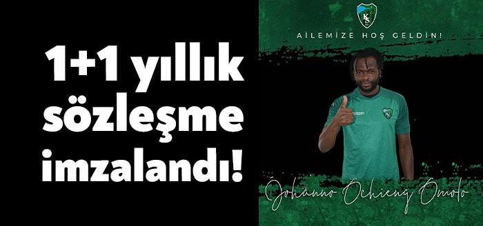 TFF 1. Lig'in yeni ekiplerinden Kocaelispor, Kenyalı futbolcu Johanna Ochieng