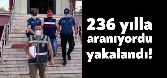 Farklı illerden 10 ayrı dosyadan hakkında 236 yıl 8 ay