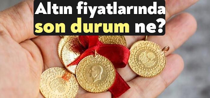 Güncel piyasalarda altın fiyatları dünkü yükseliş trendinin ardından düşüş eğiliminde