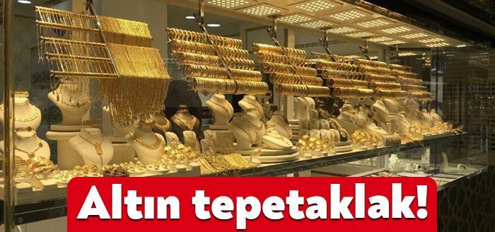 Altın yeni haftaya adeta tepetaklak olarak başladı. Ons altındaki düşüş
