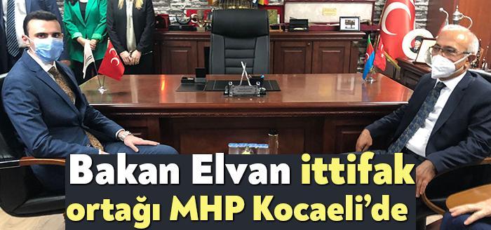 Hazine ve Maliye Bakanı Lütfi Elvan, Kocaeli ziyaretin ittifak ortağı
