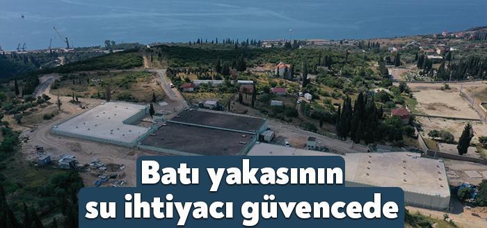 Kocaeli Büyükşehir Belediyesi, Dilovası Tavşancıl Mahallesi’nde hayata geçirdiği su deposu
