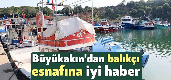 Kandıra Bağırganlı Limanı'nda meydana gelen yangının ardından Su Ürünleri Kooperatifi’ni