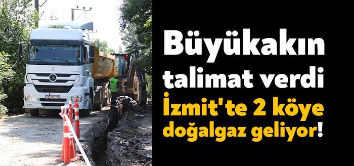 Tahir Büyükakın talimatı ve İZGAZ ile yapılan işbirliği kapsamında İzmit