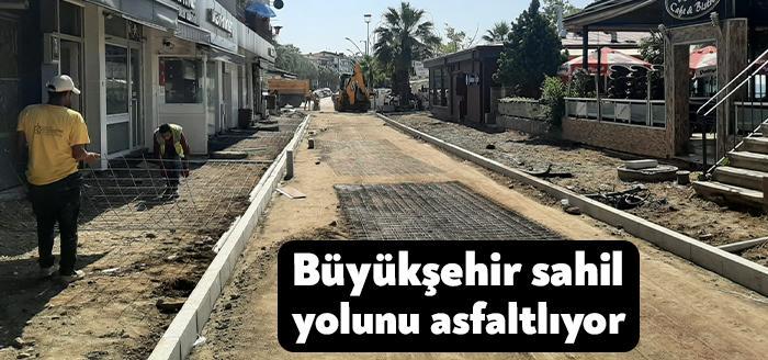 İSU tarafından altyapısı yenilenen Gazanfer Bilge Caddesi’nde Fen İşleri tarafından