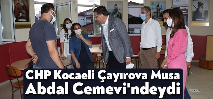CHP Kocaeli İl Başkan Harun Özgür Yıldızlı ve yönetimi, Çayırova
