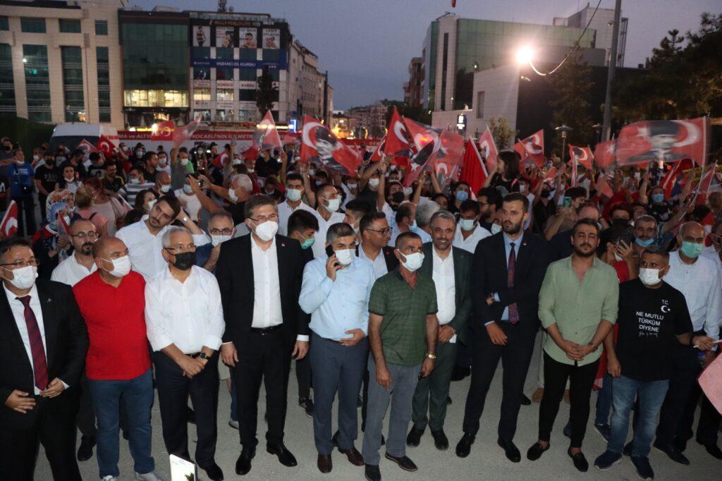 CHP Kocaeliden Gebzede 30 Agustos kutlamasi 6